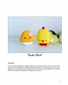 FREE PATTERN. Easter Chick