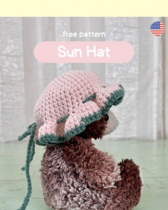 free pattern sun hat