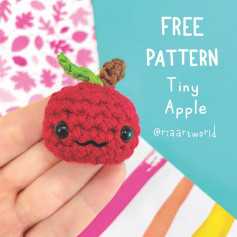 free pattern tiny apple