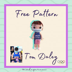 free pattern tom daley