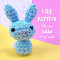 free pattern water rabbit