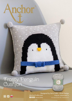 Frosty Penguin Cushion