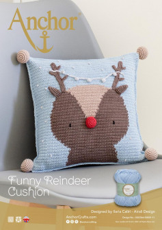 Funny Reindeer Cushion