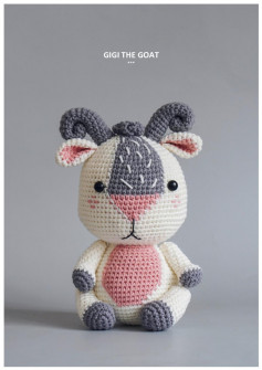 GIGI THE GOAT crochet pattern