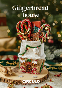 gingerbread house crochet pattern