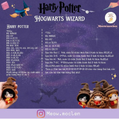 Hướng dẫn móc harry potter hogwarts wizard