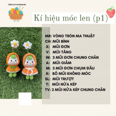 Kí hiệu móc len (p1)