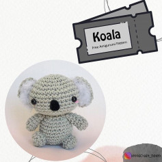 koala free amigurumi pattern