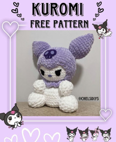 kuromi free pattern