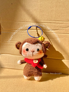 Little monkey doll crochet pattern