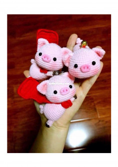 Mao Mu Mu - Flying pig crochet pattern