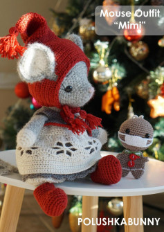 Mouse Outfit “Mimi” crochet pattern