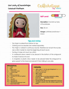 Our Lady of Guadalupe Crochet Pattern