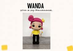 Patrón de ganchillo de muñeca Wanda