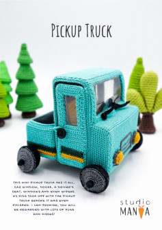 Pickup Truck crochet pattern