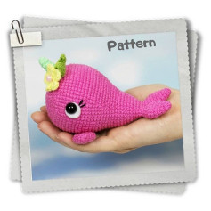 pink narwhal crochet pattern