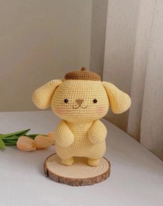 pudding dog crochet pattern