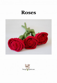red Roses crochet pattern
