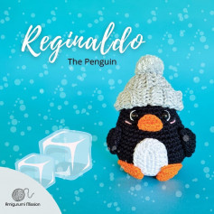 Reginaldo the Penguin, free English pattern