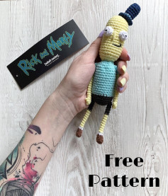 rick and morty free pattern