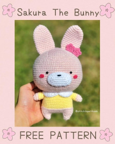 sakura the bunny free pattern