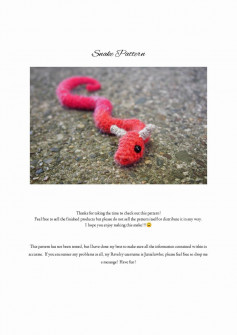 Snake crochet Pattern