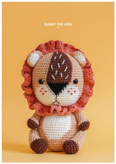 SUNNY THE LION crochet pattern