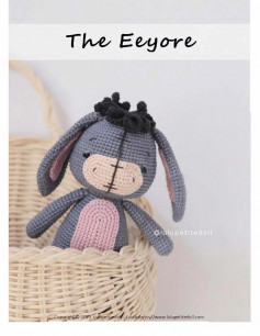 the eeyore crochet pattern