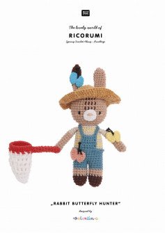 The lovely world of RICORUMI Spring Crochet Along – Roadtrip RABBIT BUTTER FLY HUNTER