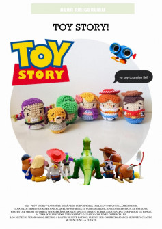 Tutorial de crochet de juguetes de Toy Story para principiantes y avanzados gancho, principiante, Woody, Buzz Lightyear , Jessie.