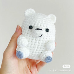 white bear crochet pattern