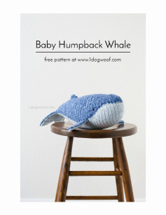 baby humpback whale crochet pattern