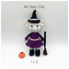 crochet pattern grance the witch