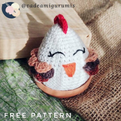 egg white chick crochet pattern