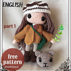 ENGLISH PATTERN of the Autumn doll