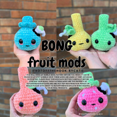 F R U I T 🫐 B O N G S The long awaited fruit mods are finally here! 🎉