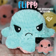 flippy the reversible octo pal free pattern (octopus)