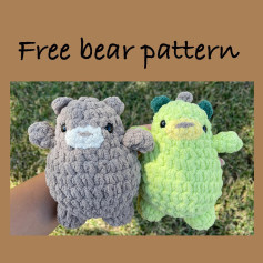 free bear pattern