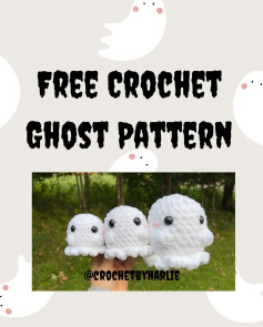 free crochet ghost pattern