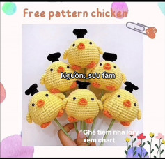 free crochet pattern chicken