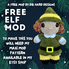 free crochet pattern elf mod