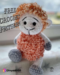 🐑 Free Crochet Pattern 🐑 sheep