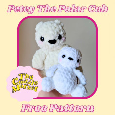 Free Pattern for Petey the Polar Cub