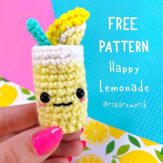 free pattern happy lemonade