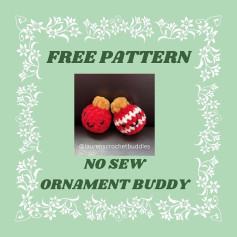 free pattern no sew ornament buddy