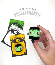 free pattern pocket frankie