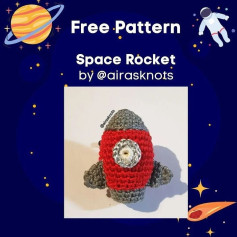 free pattern space rocket