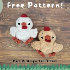 free pattern white chicken part 2