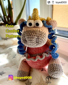 🦄 Free Unicorn crochet patterns 🦄