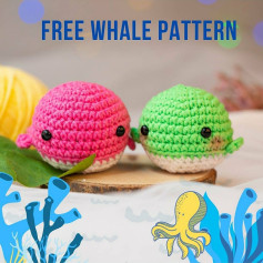 free whale pattern